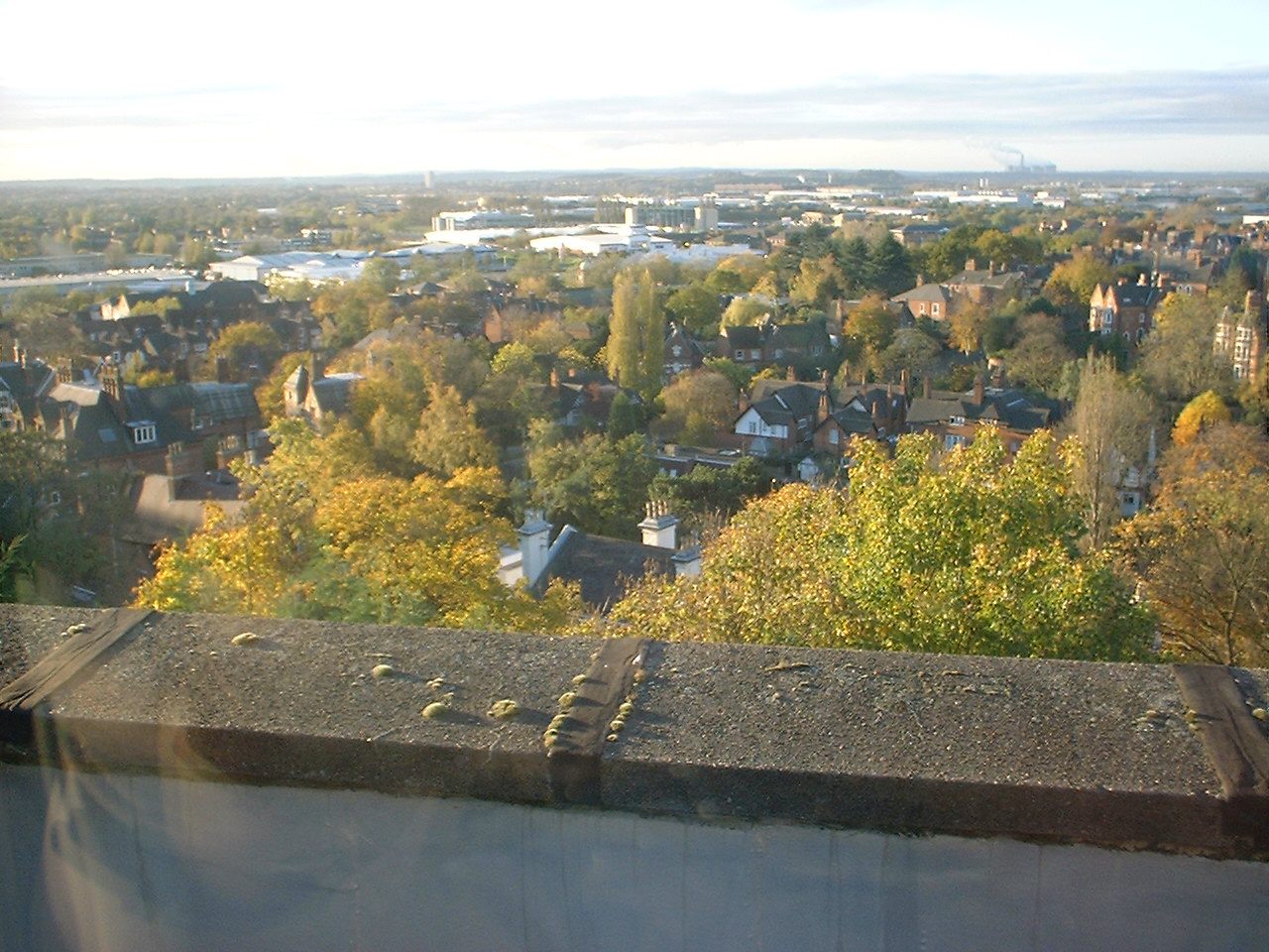 view to the S