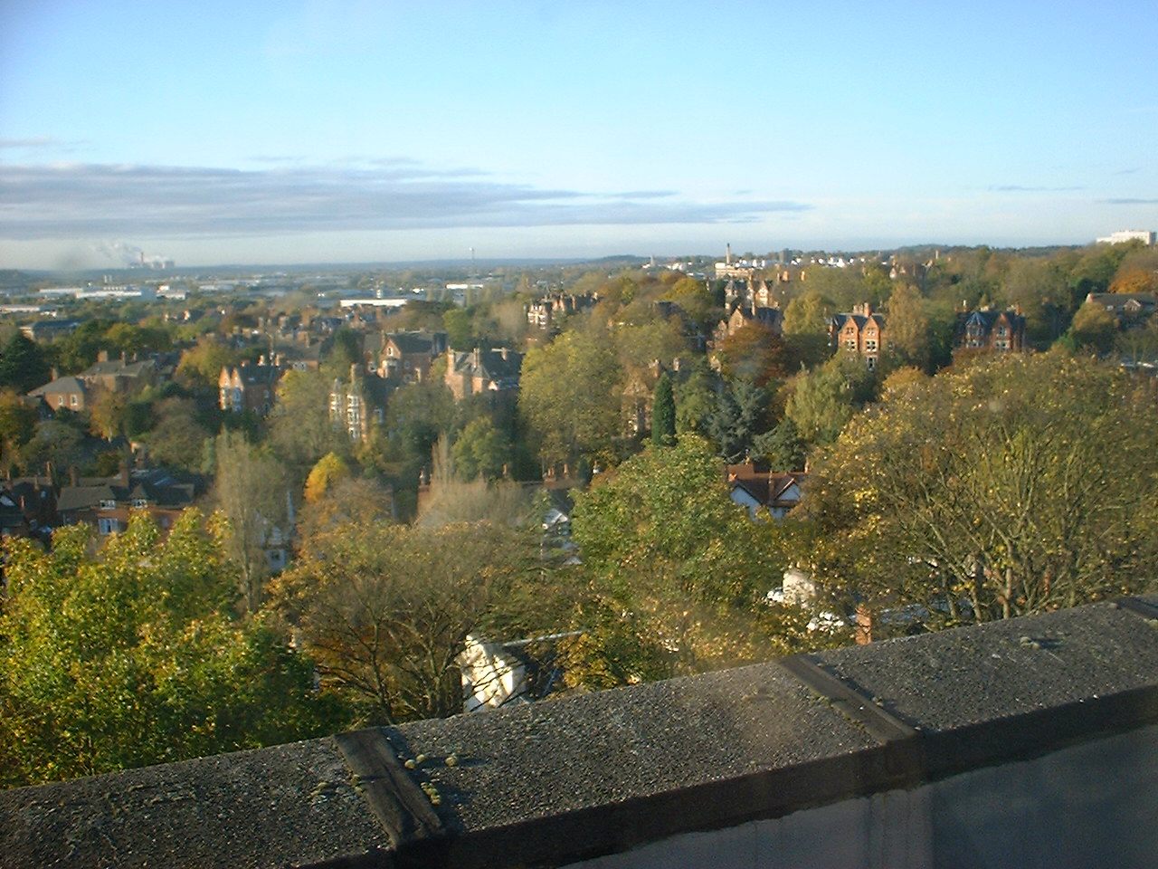 view to the SW