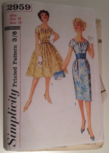 1950s/60s Simplicity 2959