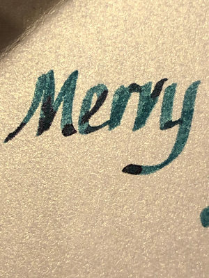 Merry in ink